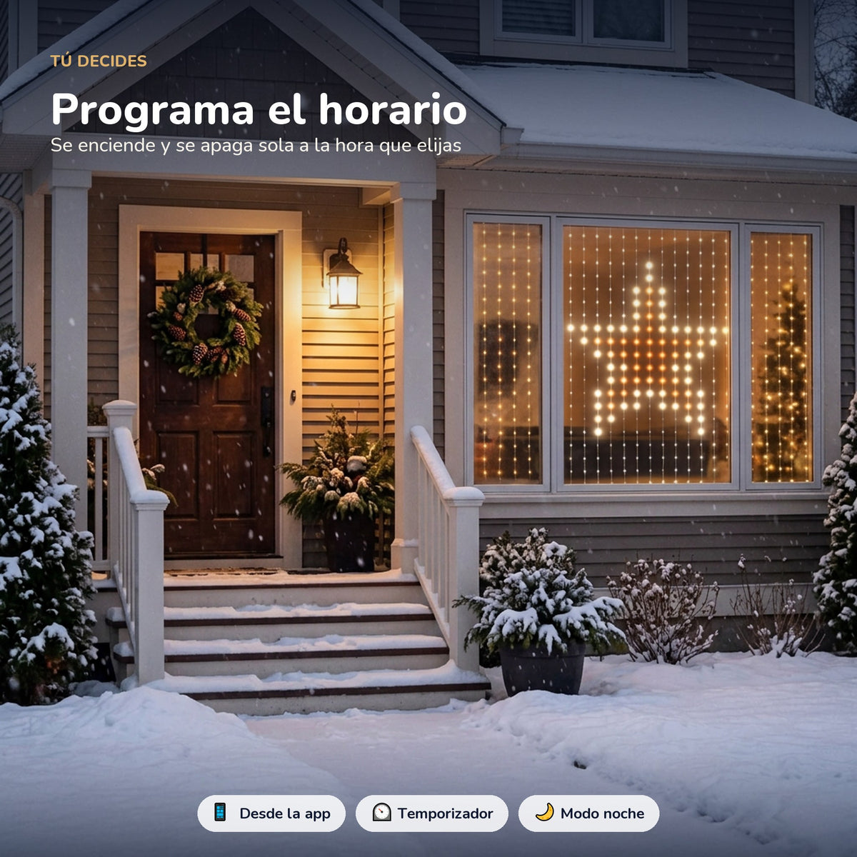 Programa el horario
