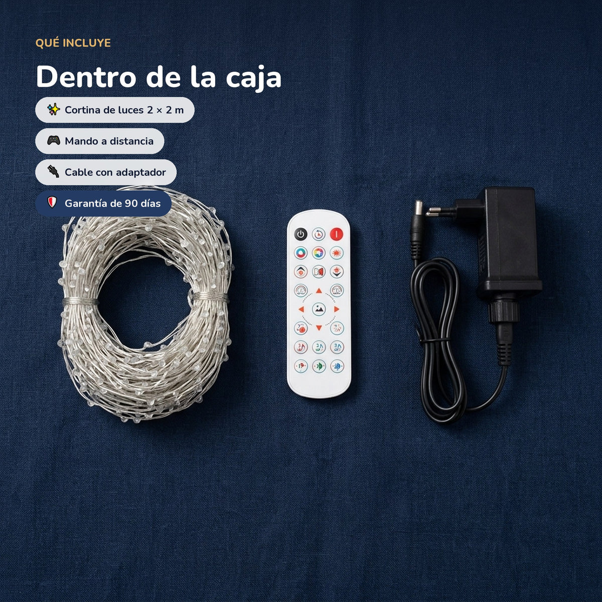 Qué incluye la caja